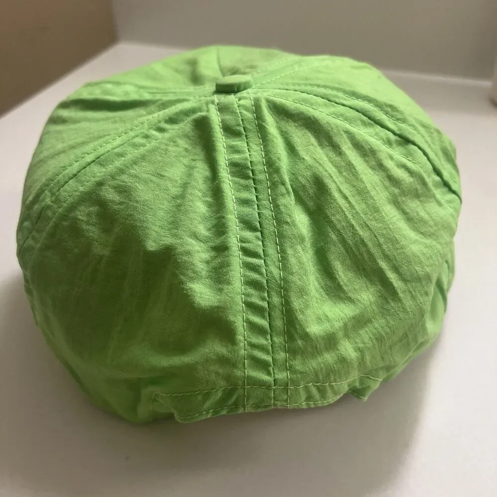 Arrowhead Mountain Spring Water Colorado Leisure Sports Vintage Neon Green Hat